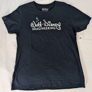 Walt Disney Imagineering Navy Blue Women's Short Sleeve Tee